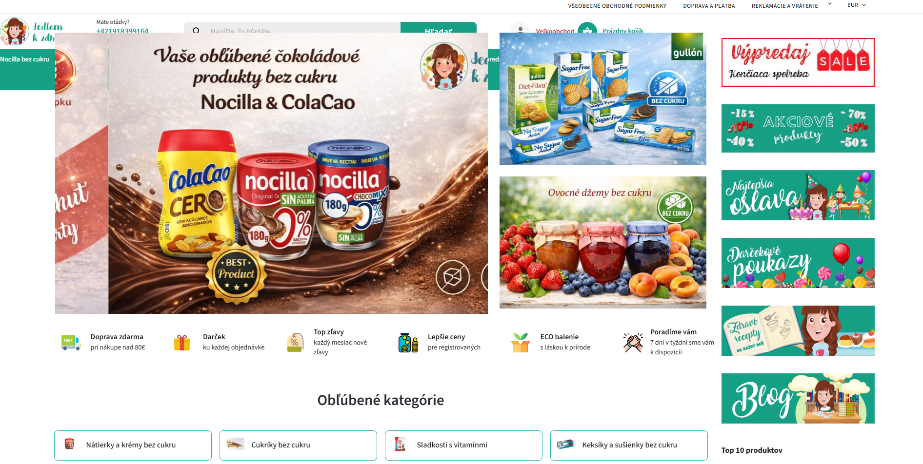 Jedlom k zdraviu - potraviny pre všetkých s potravinovou intoleranciou. - Google Chrome 17. 9. 2026 17_00_35